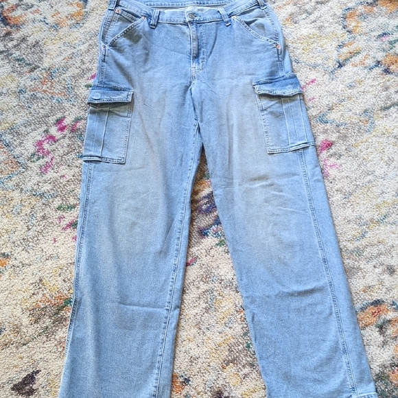 GAP Denim - Tall 10T Gap 90s Loose Mid Rise Cargo Jeans
